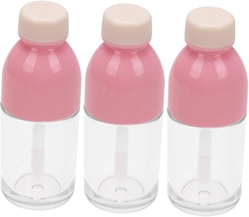 Beaupretty 3 قطع أنابيب ملمع شفاه صغيرة فارغة للسفر خفيفة الوزن وقابلة للحمل - Image 1